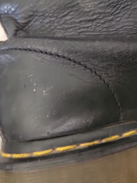 Dr. Martens Unisex 1460 Black Pebbled Leather Classic Rock Punk Boot 7m 9W main image 7